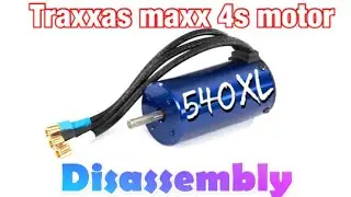 Traxxas Velenion 540XL MAXX motor disassembly
