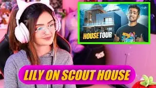 Lily React On Scout House || Pakistani girl reaction video on scout house || Scout House Reveal 🏠
