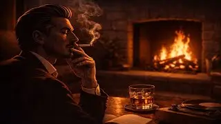 Late Night Jazz by the Fireplace | Whiskey, Vinyl & Quiet Thoughts