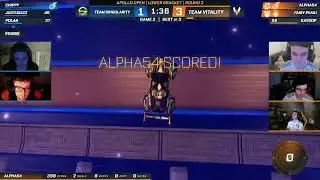 Alpha hits a clean double tap to extend Vitality's lead | RLCS 2021-2022 EU Winter Regional 1