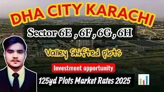DHA City Karachi Latest Update| Sector 6E 6F 6G | Market Rates & Investment Guide 2025
