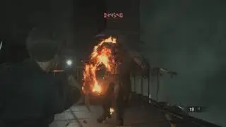 DEXTREGA PLAYS RESIDENT EVIL 2 - LEON BOSS FIGHT
