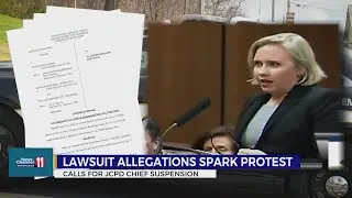 Group calling for JCPD chief's suspension, department audit to protest at City Hall Thursday