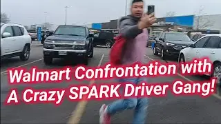 CHASED For Filming WALMART Delivery GANG - Walmart SPARK Driver TEXAS