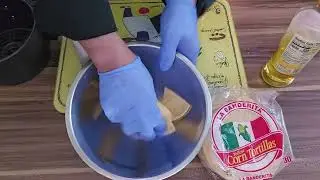 Air Fried Tortilla Chips##Cooking Show##Cooking at home##Cooking Techniques##Cooking education