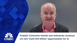 Analyst: Consumer market and enterprise solutions are two 'multi $10 billion' opportunities for AI