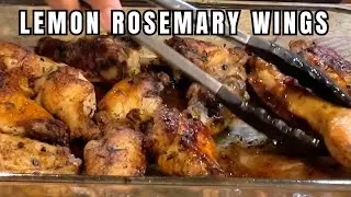 Lemon Rosemary Wings | Flavor-Packed Appetizer Recipe