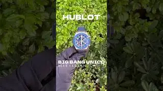 Hublot big bang unico titanium blue ceramic 42mm