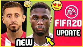 NEW FIFA 20 Update - ALL 40 NEW Player Faces! (Pepe, Atletico Madrid & More) - November 2019