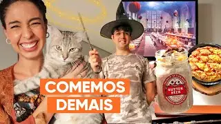 QUEBRAMOS TUDO! + SESSÃO PIPOCA + RECEITA DE MILK SHAKE | JULIANA LOUISE