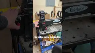 Lathe upgrades - Variable speed and RPM #shorts #woodturning