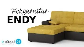 ENDY Eckgarnitur Emoebel24