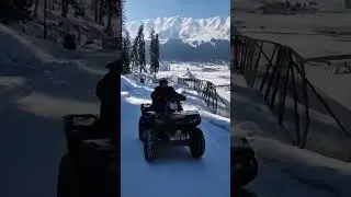 Atv Ride Gulmarg #snow #atv #atvride  #support #views #share #comment #subscribe