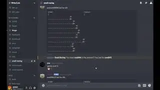 Snail Racing Text Game Discord TipBot [Outdated]