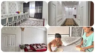 Рум Тур😍 Показываю наш дом 🏠 Готовим чебуреки с Джусаем 😋 Нужна ваша помощь🙏