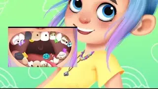 BERSIH KARANG GIGI ||GAME DOKTER GIGI ||GAMEANIMASI ||KARTUN ANAK