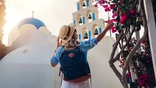 Santorini in Winter