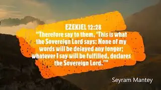 Pray this over Your life: 'No More Delays' Ezekiel 12:28.