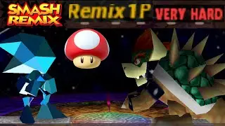 Smash Remix - Classic Mode Remix 1P Gameplay with Giant Polygon Sonic