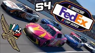 NASCAR iRacing FedEx Cup Series S4 Indianapolis Brickyard 400 LIVE