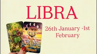 LIBRA 💥&rdquo;Turning A NEW Page! A Special GIFT !&rdquo; 26th January-1st February 
