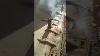#replacement #welding #cutting edge#wheelloader