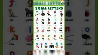 #small alphabet letters#kidslearningvideos#kindergarten#learnbyfun#kidsrhymes#shorts