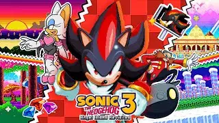Shadow in Sonic 3 A.I.R :: Hysteria Edition - Full Game Walkthrough