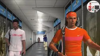 Top Spin 4 PS3 GamePlay 2024 - Rafael Nadal x Novak Djokovic