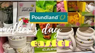 WHAT’S NEW IN POUNDLAND COME SHOP WITH ME | EASTER & MOTHERS DAY | Nuzlifestyle