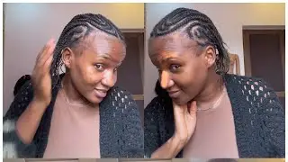 Braided my hair myself…again | DIY | Lifestyle ✨