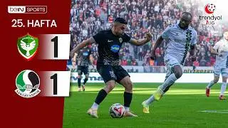 Amed Sportif Faaliyetler (1-1) Sakaryaspor | 25. Hafta Ma&ccedil; &Ouml;ZETİ | Trendyol 1. Lig - 2025/26
