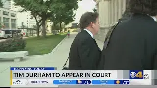 Tim Durham to appear in court
