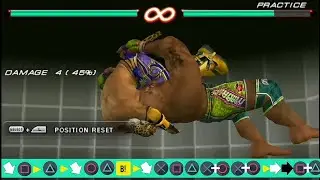 Craig Marduk Simple Combo in Tekken 6 | with button guide