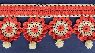 New WOW !! Door Hanging Toran Making at Home | Woolen Toran New Design | Door Hanging Crochet