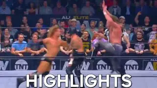 LUCHA BROS VS HANGMAN PAGE & KENNY OMEGA highlights