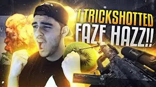 I TRICKSHOTTED FAZE HAZZ!!