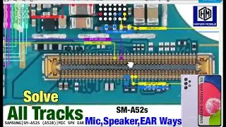 Samsung A52s/SM-A528 Mic,Ringer,EAR Speaker Not Working Problem Solution.SM-A52s Mic,Ringer,EAR ways