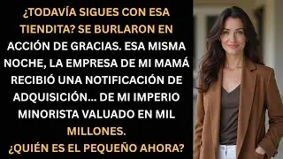 Se burlaron de mi tiendita… pero esa noche les di una sorpresa que nunca olvidarán