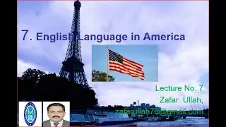 Introduction to Language 07. Code: 0035. English Language in America