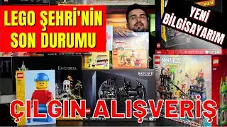 Haftalık Vlog! LEGO Şehri'nin Son Durumu / Yeni Bilgisayar / Yeni Düzen / Yeni Setler!
