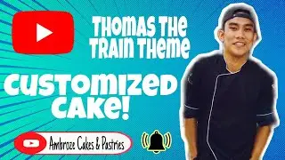 Customized Cake (Thomas The Train Theme)