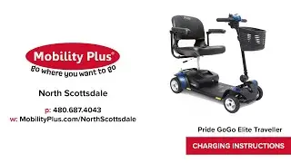 Pride Go-Go Elite Traveller 4-Wheel - Easy Instructions for Charging