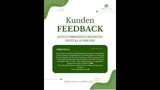 AEVO bestanden dank Coaching | Ehrliches Kundenfeedback aus der Praxis