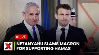 LIVE | Netanyahu Defends Gaza War Aims Amid Macron&rsquo;s Criticism | Israel Hamas War | NewsX World