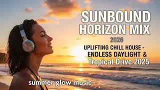 Sunbound Horizon Mix 2026 🍓 Uplifting Chill House &bull; Endless Daylight & Tropical Drive 2025