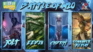 EDH Lounge: Jolt - Vilis / Eedih - Gargos / CMDRNinetyNine - Atemsis /Commander Replay - Sephara