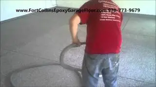 Fort Collins Epoxy Garage Floor in Kechter Farm Fort Collins Colorado 970-773-9679