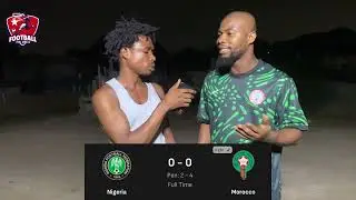 NIGERIA 0-0 MOROCCO (2- 4* Penalties) || (NIGERIAN FAN REACTION) AFCON 2025 #afcon2025