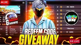 FREE FIRE LIVE CUSTOM ROOM GIVEAWAYXFF LIVE TEAM CODE GIVEAWAY | FF LIVEGIVEAWAY DJ ALOK |FF LIVE